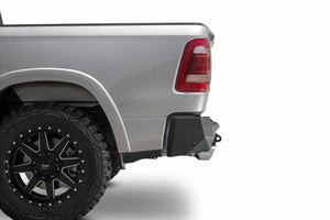 ADD R551281280103 2019-2021 Dodge Ram Rebel 1500 Stealth Fighter Rear Bumper with 6 Backup Sensor Cutouts - BumperStock