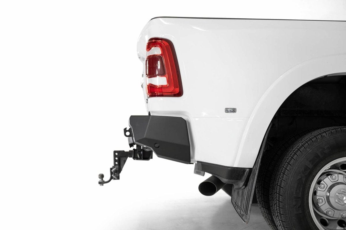 ADD R560051280103 Dodge Ram 2500 2019-2021 Bomber HD Rear Bumper with Sensors - BumperStock