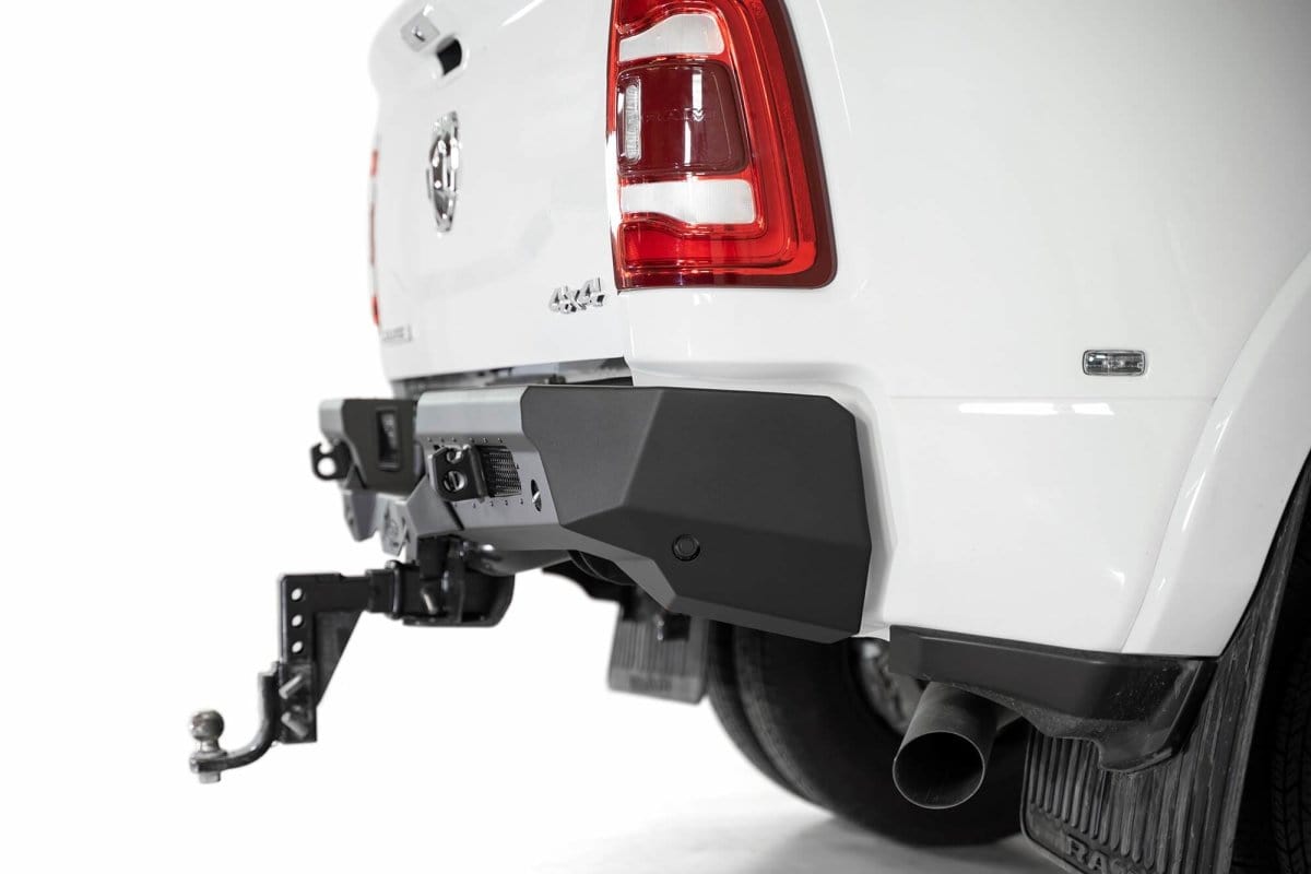 ADD R560051280103 Ram 2500/3500 2019 - 2023 Bomber HD Rear Bumper with Sensors - Rugged Truck Gear