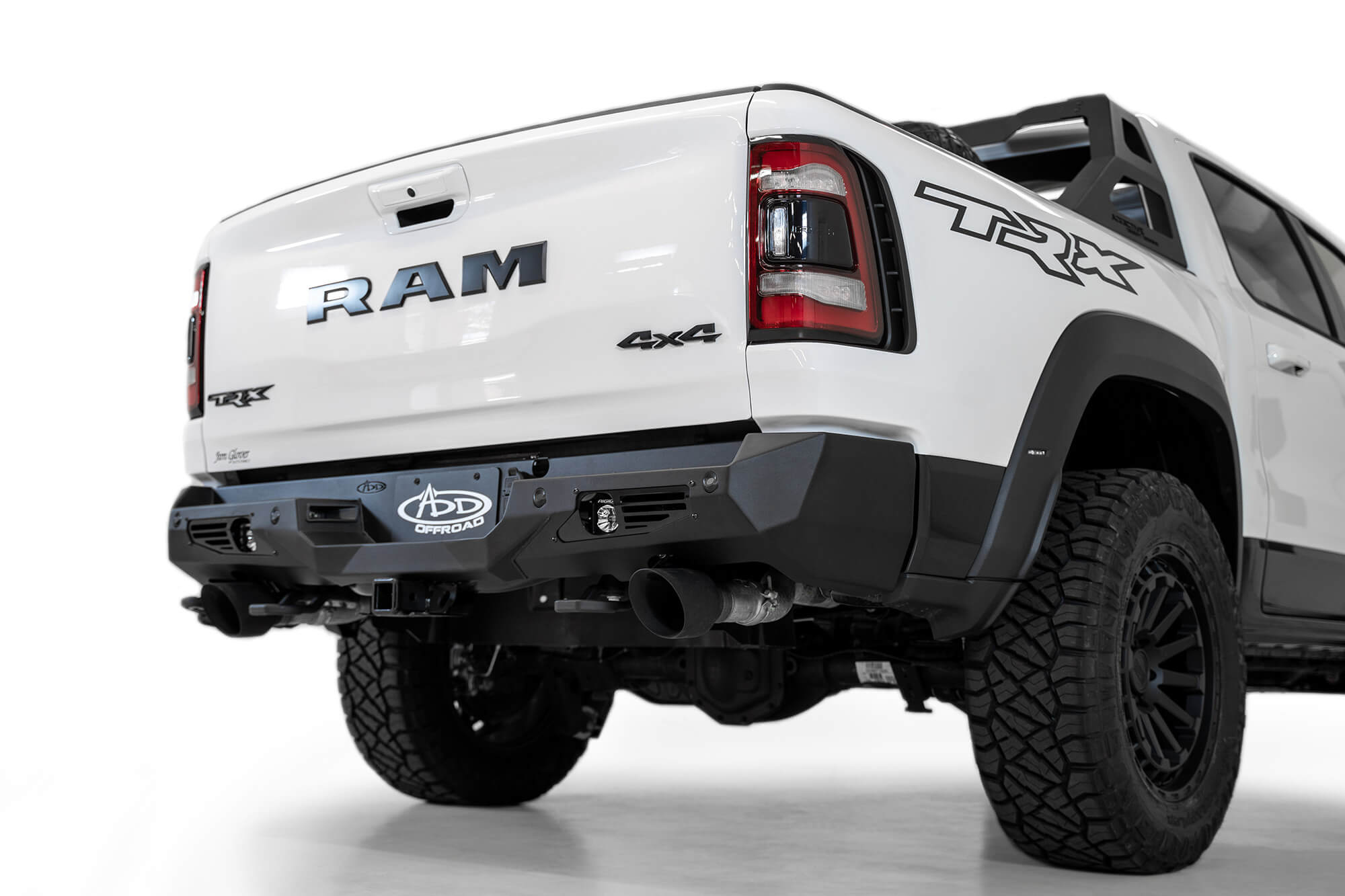 ADD R620011370103 2021 - 2024 Ram 1500 TRX Bomber Rear Bumper - Rugged Truck Gear