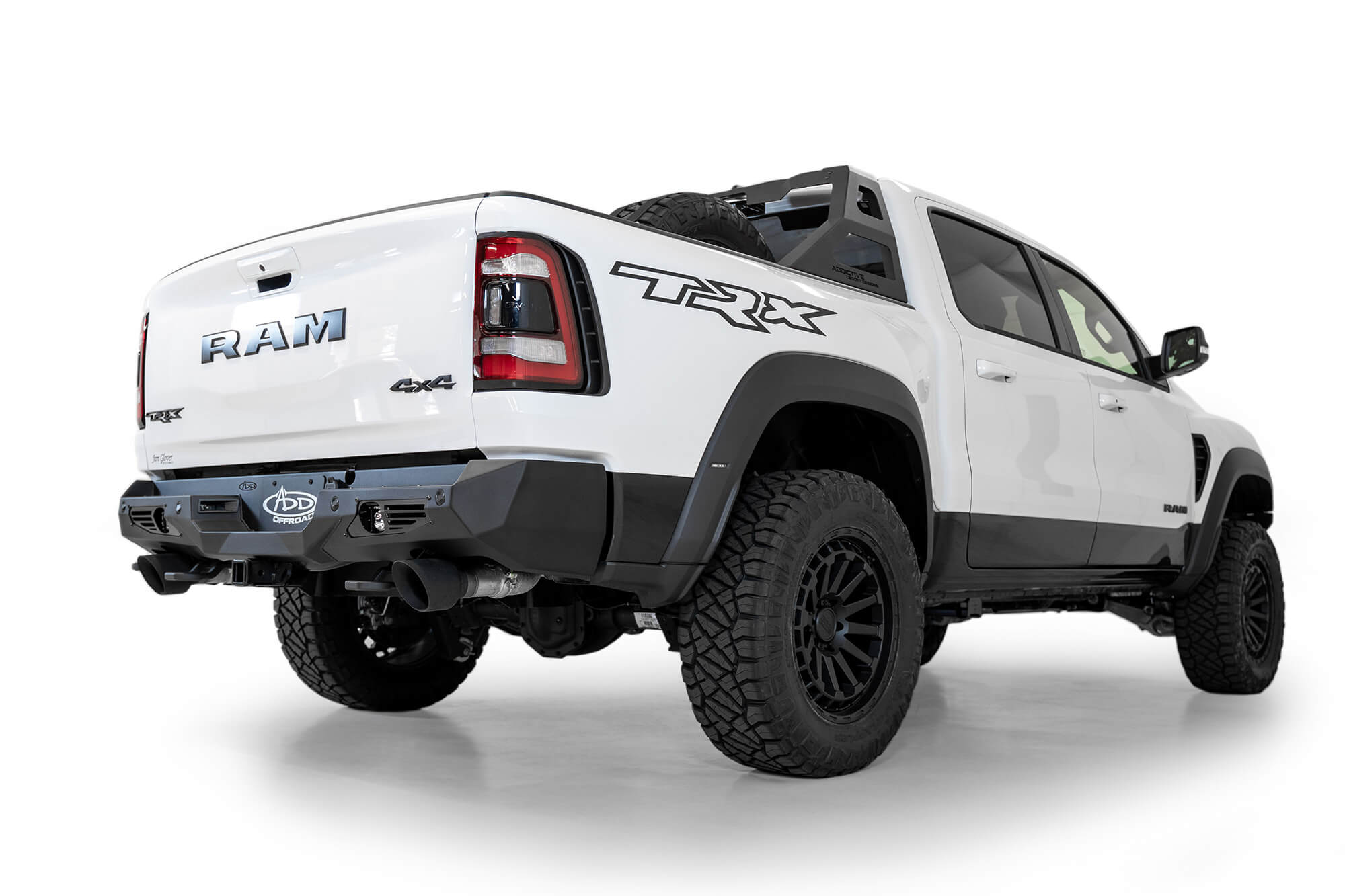 ADD R620011370103 2021 - 2024 Ram 1500 TRX Bomber Rear Bumper - Rugged Truck Gear