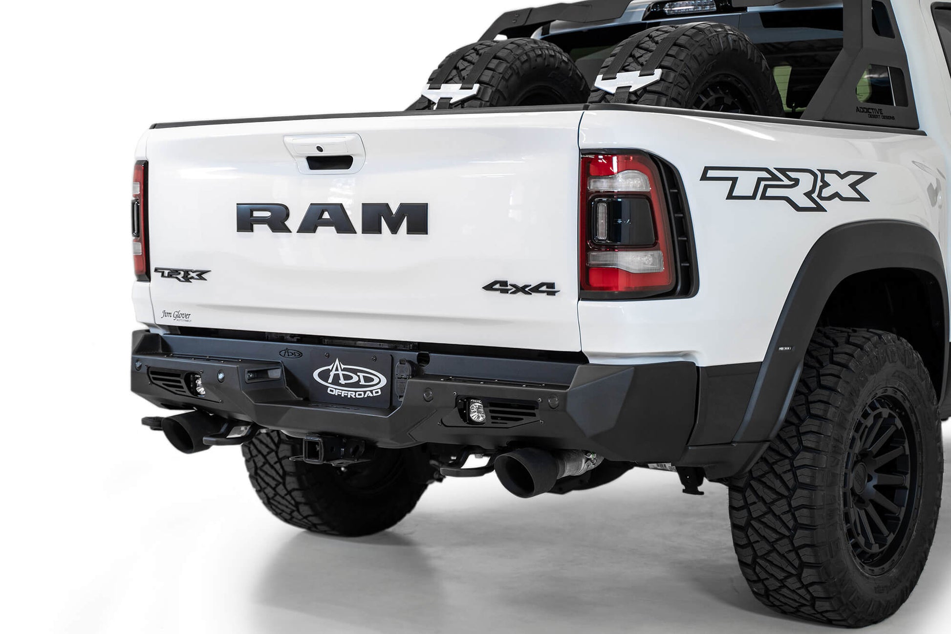 ADD R620011370103 2021 - 2024 Ram 1500 TRX Bomber Rear Bumper - Rugged Truck Gear