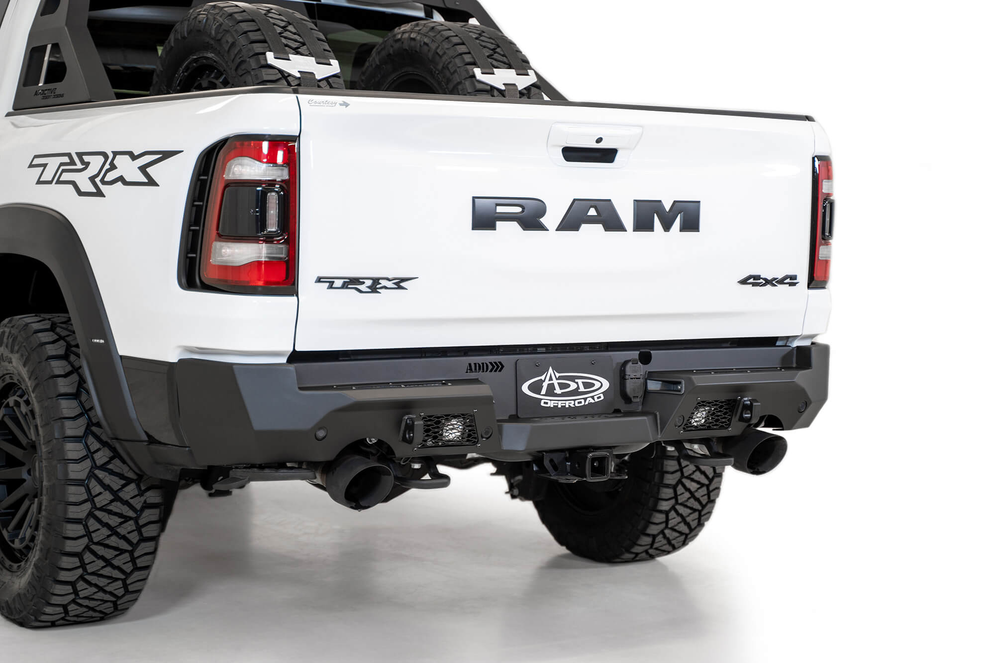 ADD R620081280103 2021 - 2023 Ram 1500 TRX Stealth Fighter Rear Bumper - Rugged Truck Gear