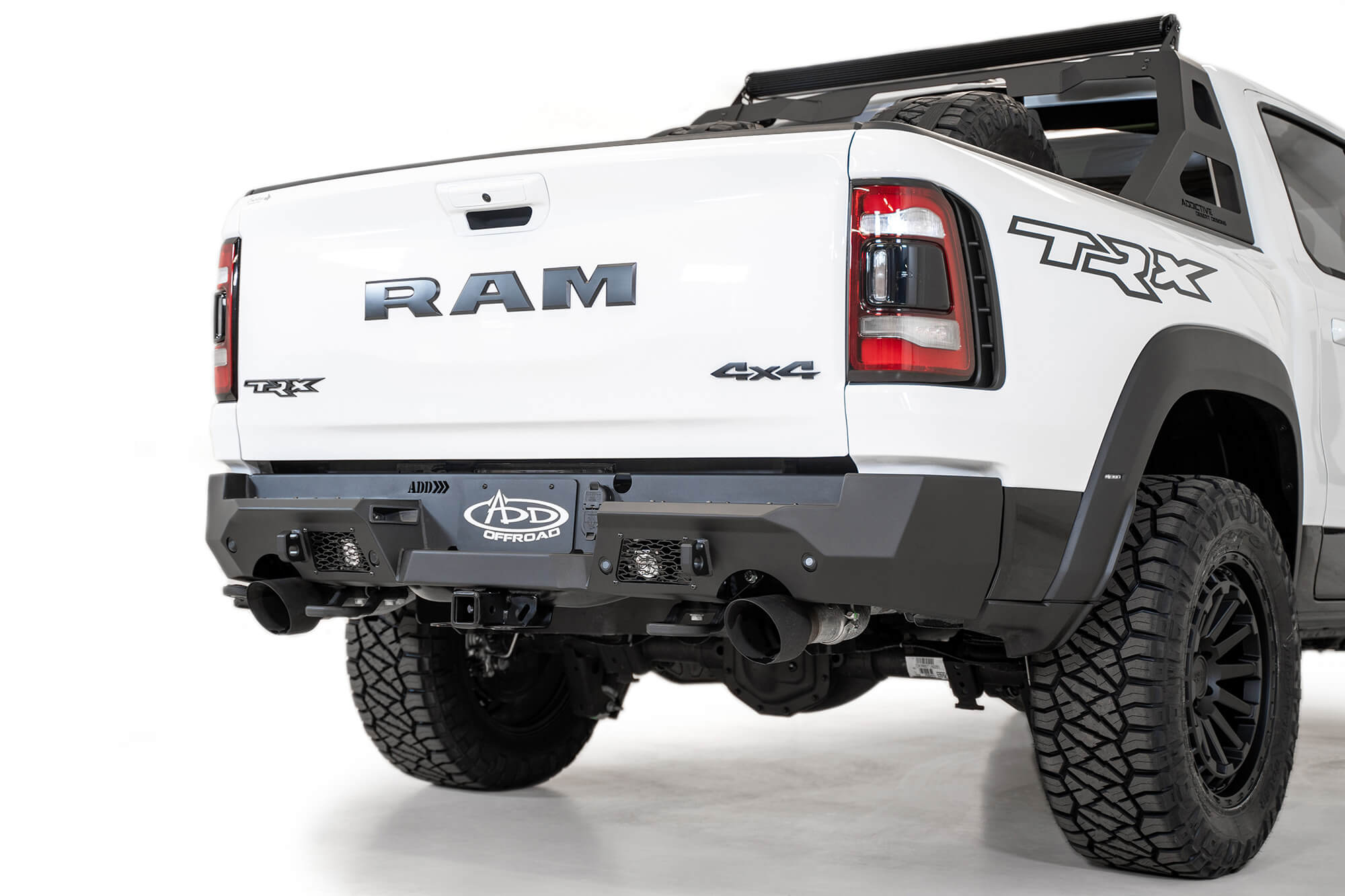 ADD R620081280103 2021 - 2023 Ram 1500 TRX Stealth Fighter Rear Bumper - Rugged Truck Gear