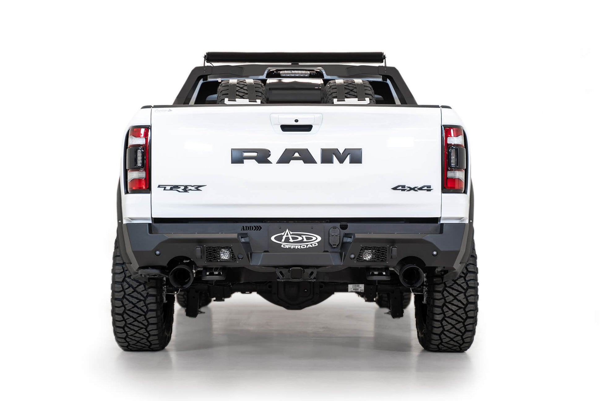 ADD R620081280103 2021 - 2023 Ram 1500 TRX Stealth Fighter Rear Bumper - Rugged Truck Gear