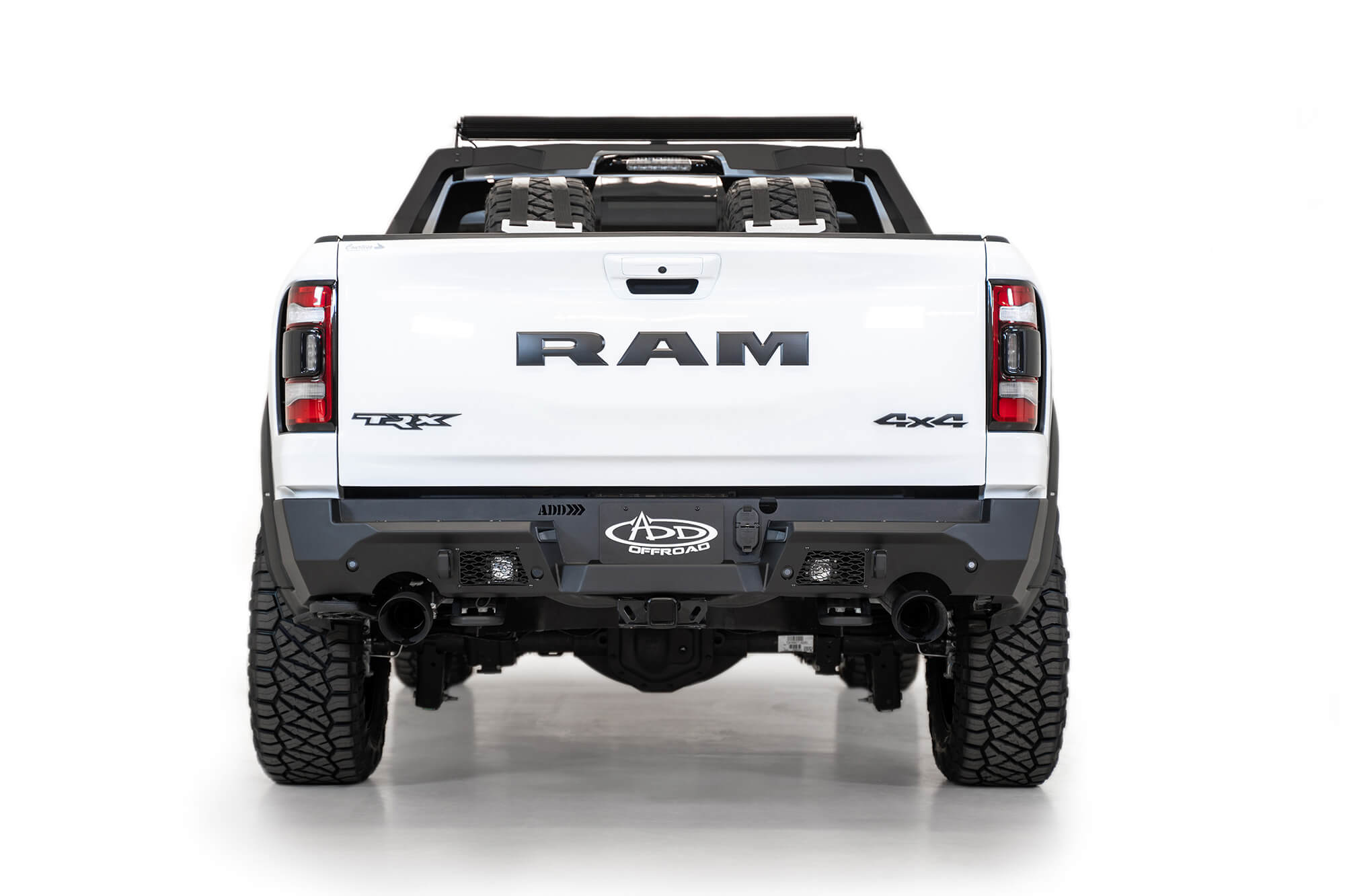 ADD R620081280103 2021 - 2023 Ram 1500 TRX Stealth Fighter Rear Bumper - Rugged Truck Gear