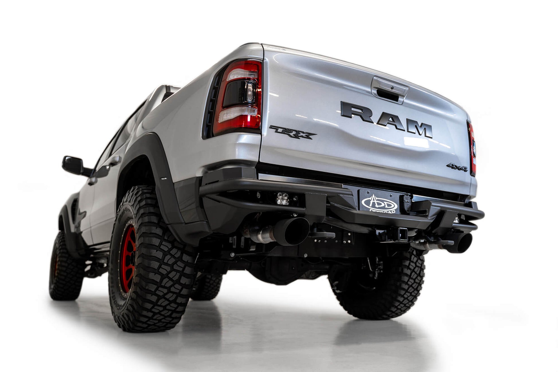 ADD R628581280103 2021 Ram 1500 TRX PRO Bolt - On Rear Bumper with No Sensor Holes - Rugged Truck Gear