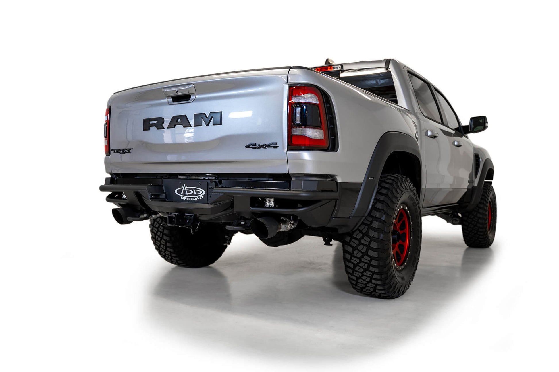 ADD R628581280103 2021 Ram 1500 TRX PRO Bolt - On Rear Bumper with No Sensor Holes - Rugged Truck Gear