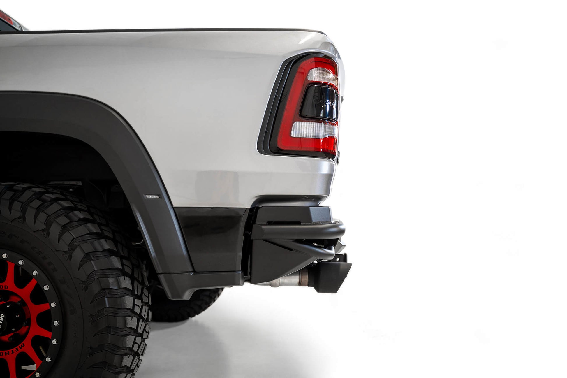 ADD R628581280103 2021 Ram 1500 TRX PRO Bolt - On Rear Bumper with No Sensor Holes - Rugged Truck Gear