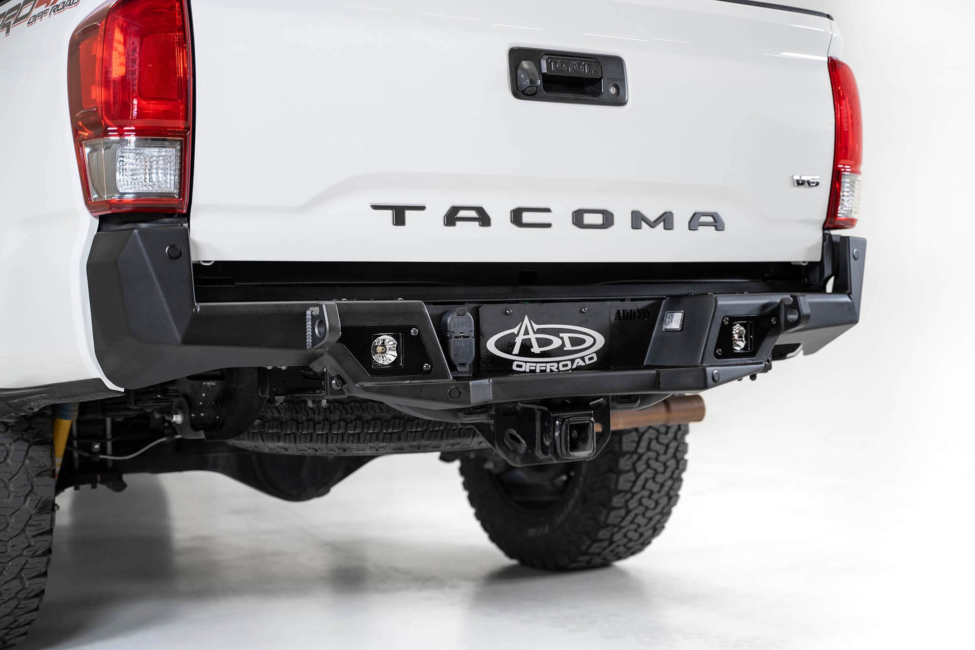 ADD R681241280103 2016 - 2023 Toyota Tacoma Stealth Fighter Rear Bumper - Rugged Truck Gear