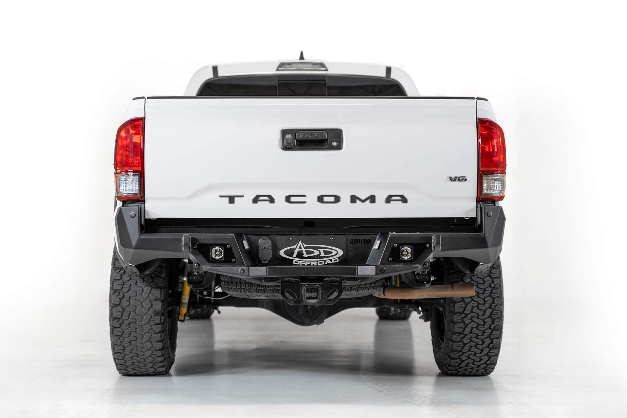 ADD R681241280103 2016 - 2023 Toyota Tacoma Stealth Fighter Rear Bumper - Rugged Truck Gear