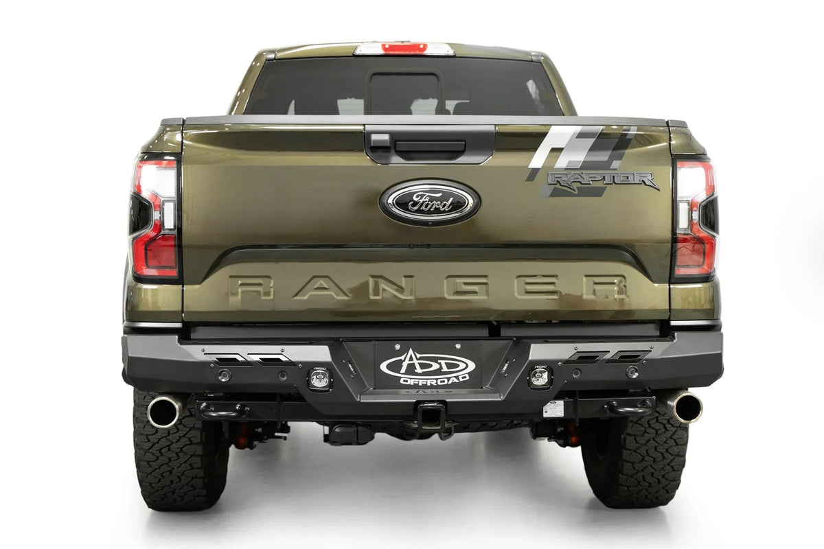 ADD R720191280103 2024 Ford Ranger Raptor Phantom Rear Bumper - Rugged Truck Gear