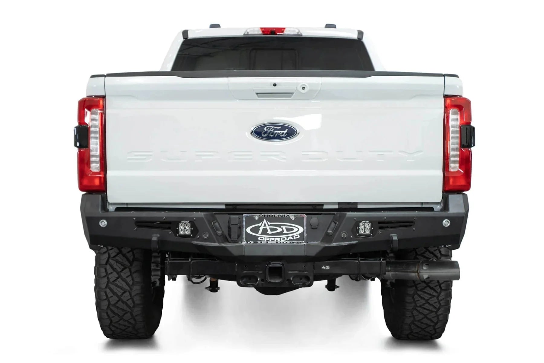 ADD R810141090103 2023 Ford F250/F350 Super Duty Bomber Rear Bumper - Rugged Truck Gear
