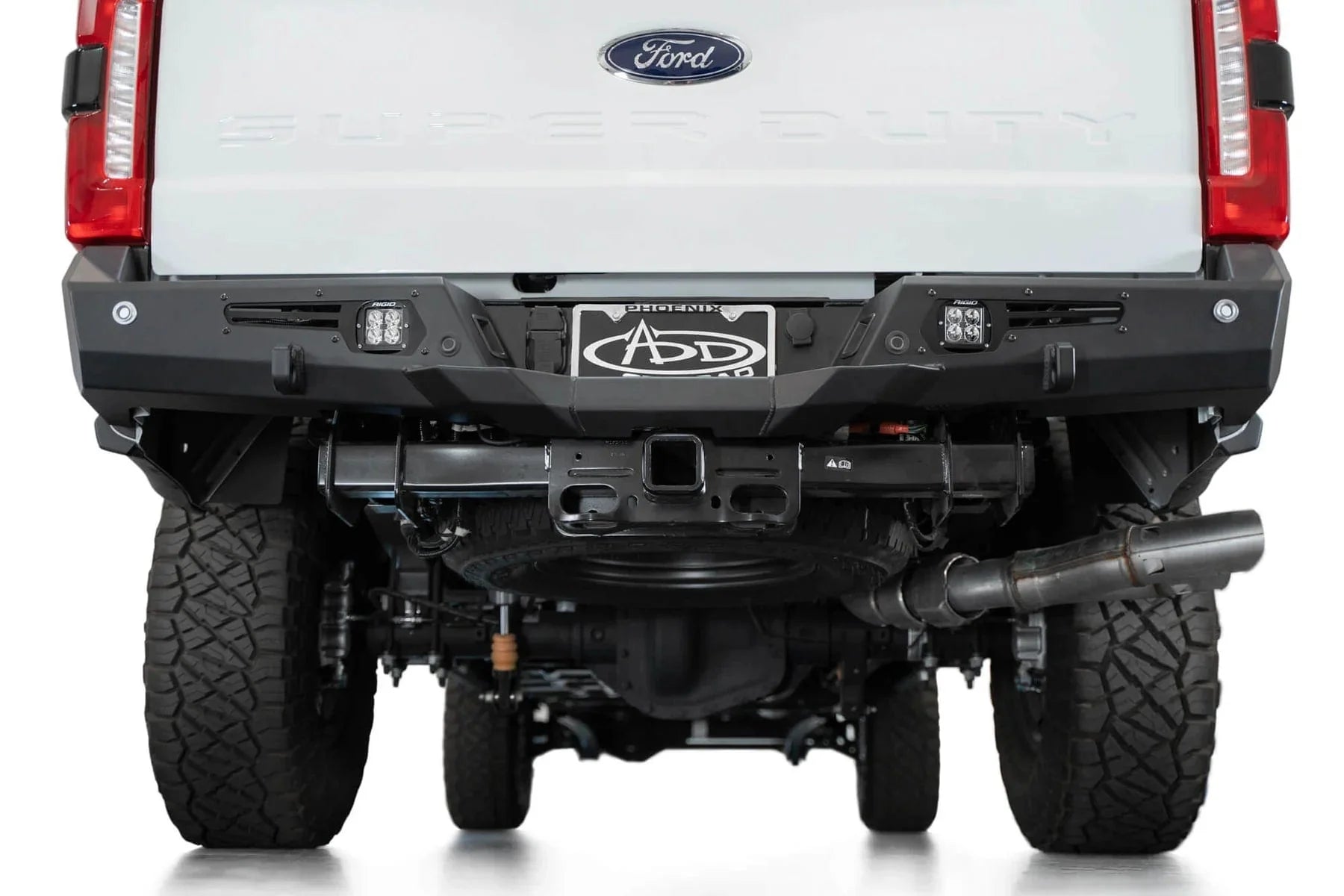 ADD R810141090103 2023 Ford F250/F350 Super Duty Bomber Rear Bumper - Rugged Truck Gear