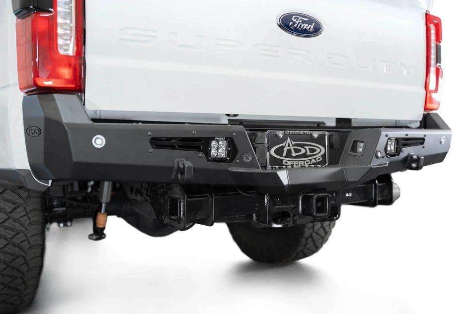 ADD R810141090103 2023 Ford F250/F350 Super Duty Bomber Rear Bumper - Rugged Truck Gear