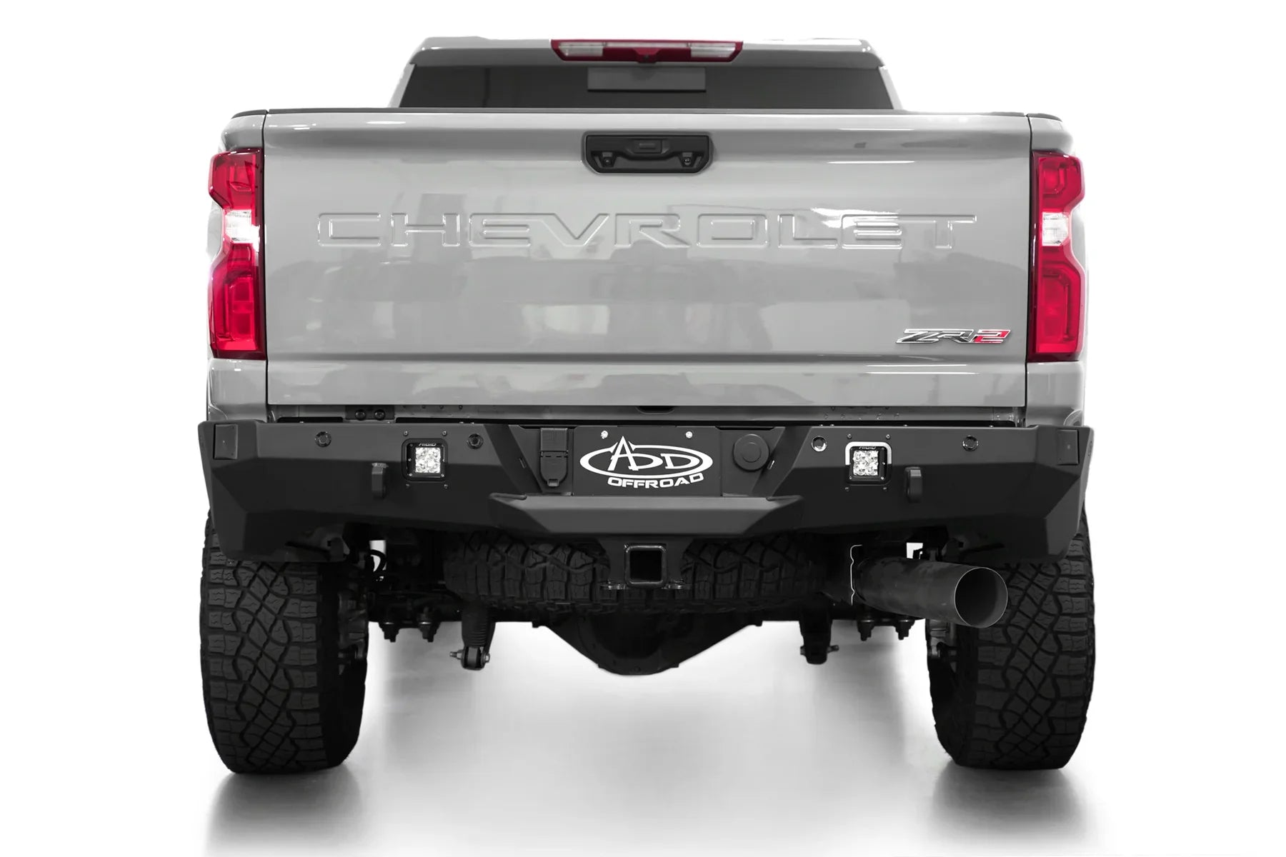 ADD R820191280103 2024 Chevy Silverado 2500 HD Phantom Rear Bumper - Rugged Truck Gear
