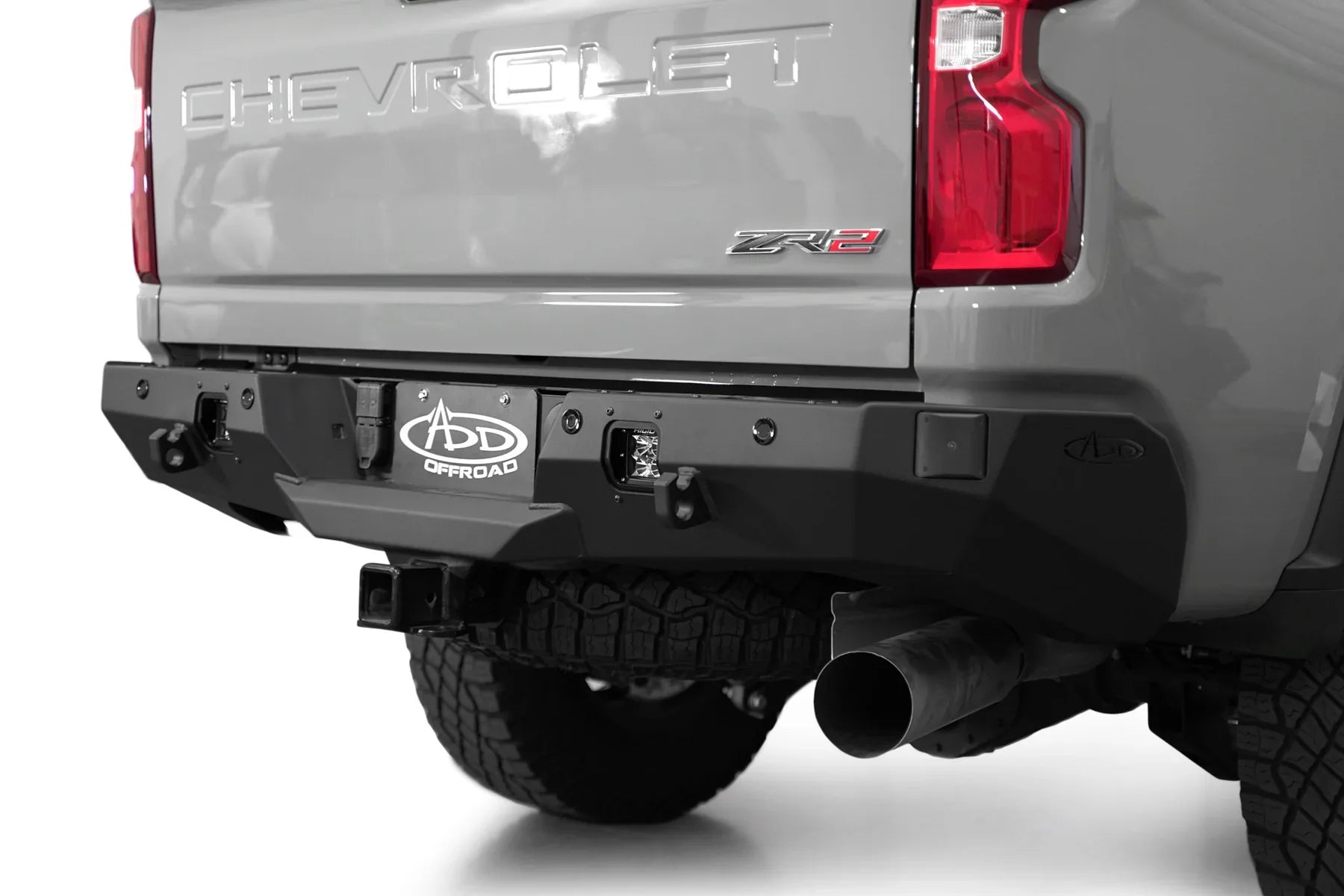 ADD R820191280103 2024 Chevy Silverado 2500 HD Phantom Rear Bumper - Rugged Truck Gear