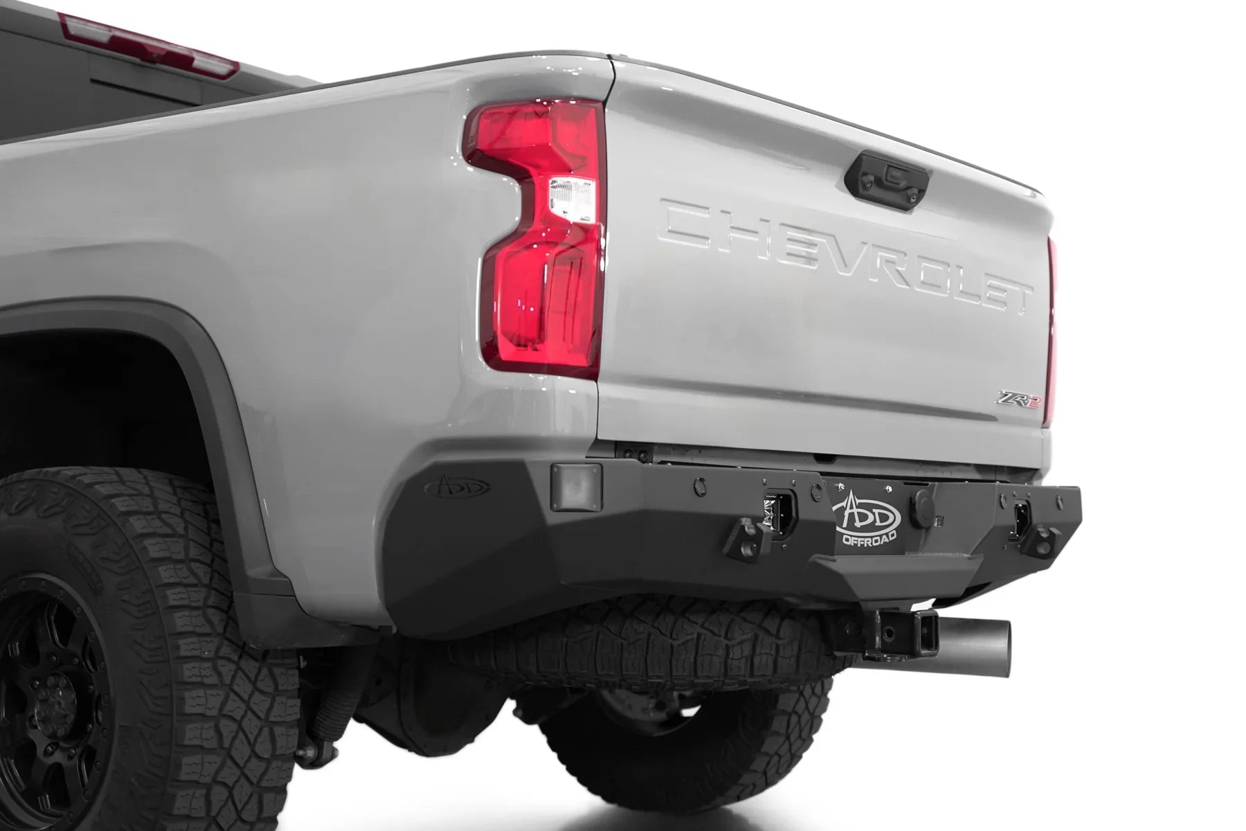 ADD R820191280103 2024 Chevy Silverado 2500 HD Phantom Rear Bumper - Rugged Truck Gear