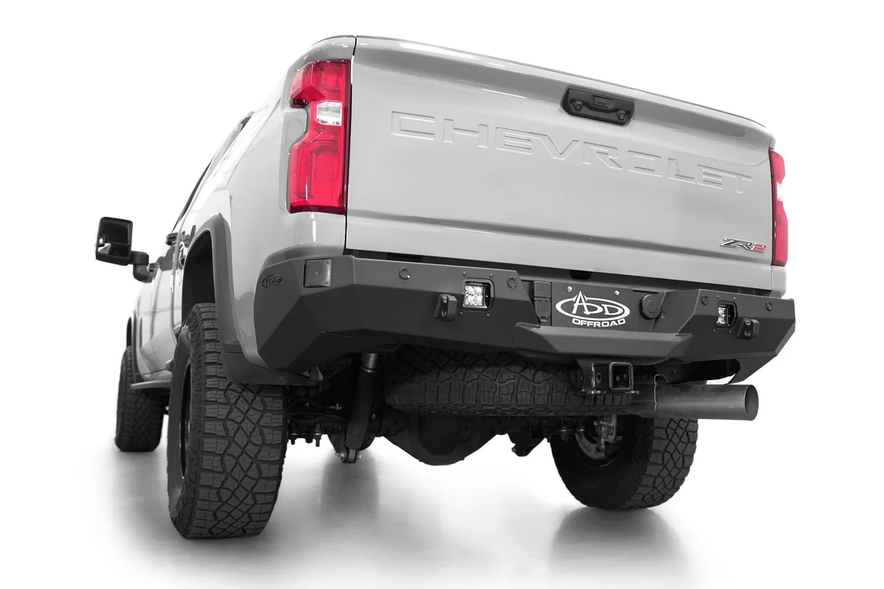 ADD R820191280103 2024 Chevy Silverado 2500 HD Phantom Rear Bumper - Rugged Truck Gear