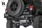 ADD R951271280103 2007 - 2018 Jeep Wrangler JK Stealth Fighter Rear Bumper - Rugged Truck Gear