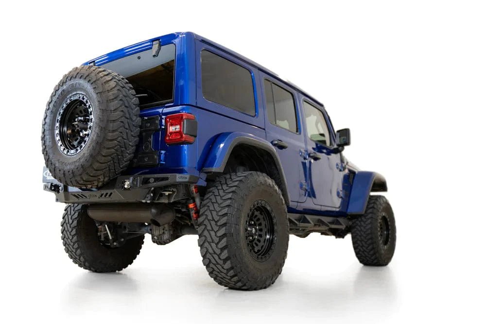 ADD R960181280103 2018 - 2023 Jeep Wrangler JL Stealth Fighter Rear Bumper - Rugged Truck Gear