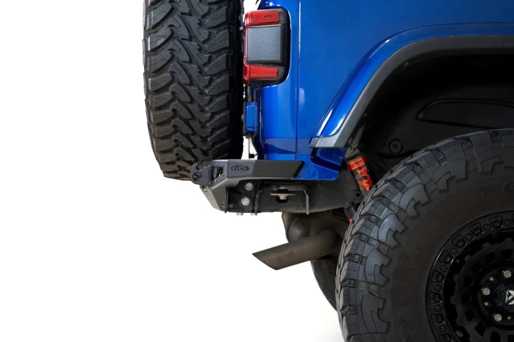 ADD R960181280103 2018 - 2023 Jeep Wrangler JL Stealth Fighter Rear Bumper - Rugged Truck Gear
