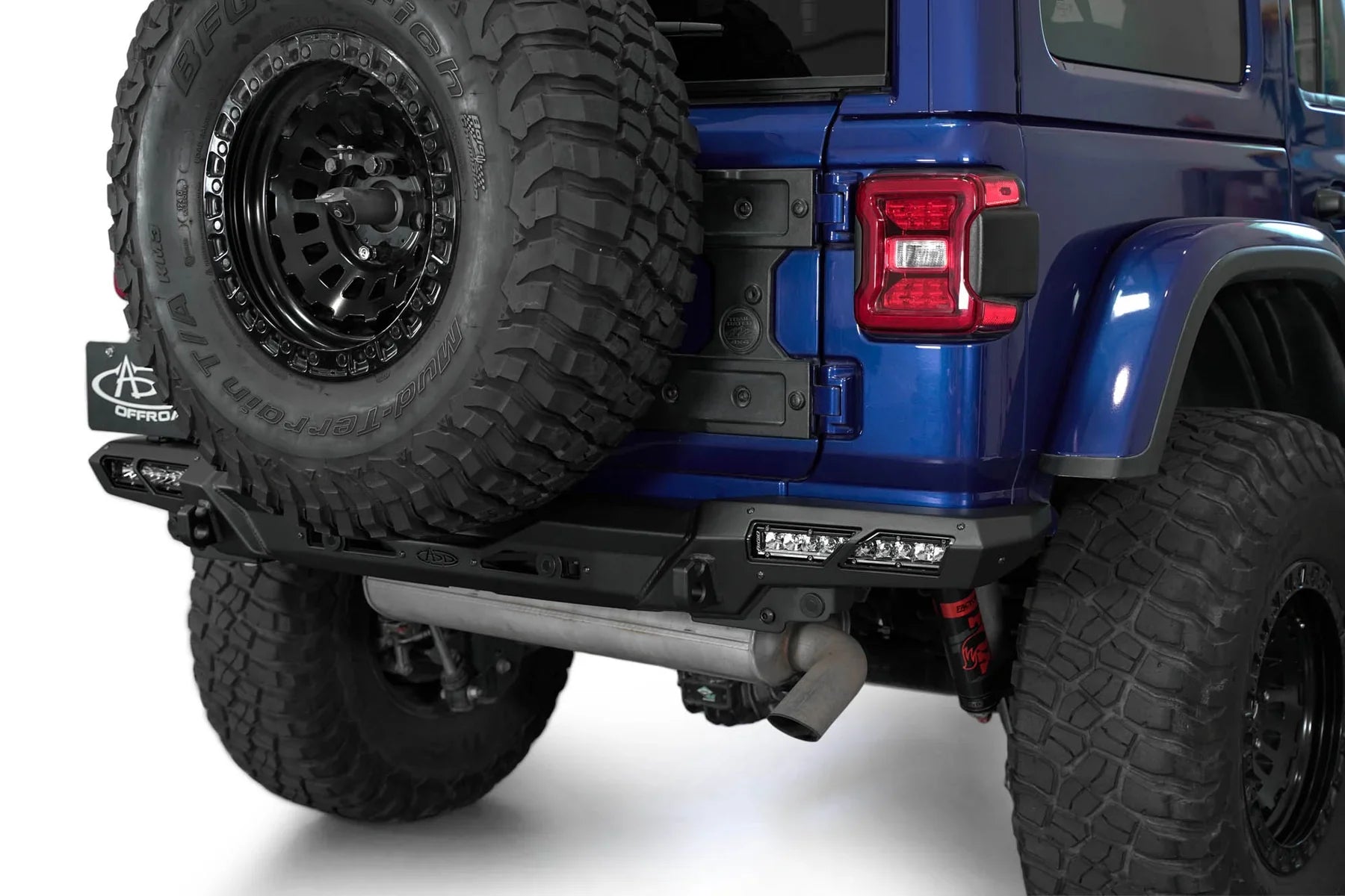 ADD R960191190103 2018 - 2024 Jeep Wrangler JL Phantom Rear Bumper - Rugged Truck Gear