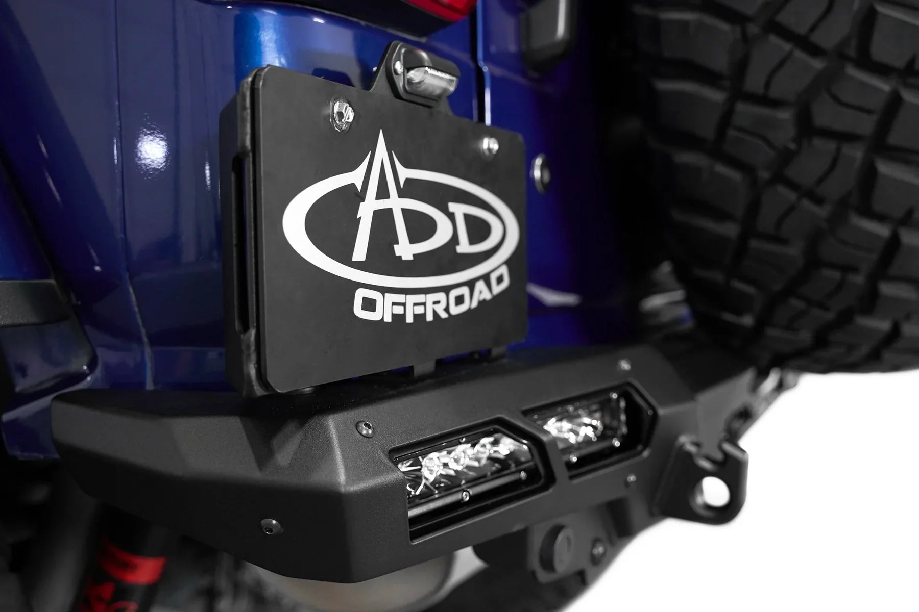 ADD R960191190103 2018 - 2024 Jeep Wrangler JL Phantom Rear Bumper - Rugged Truck Gear