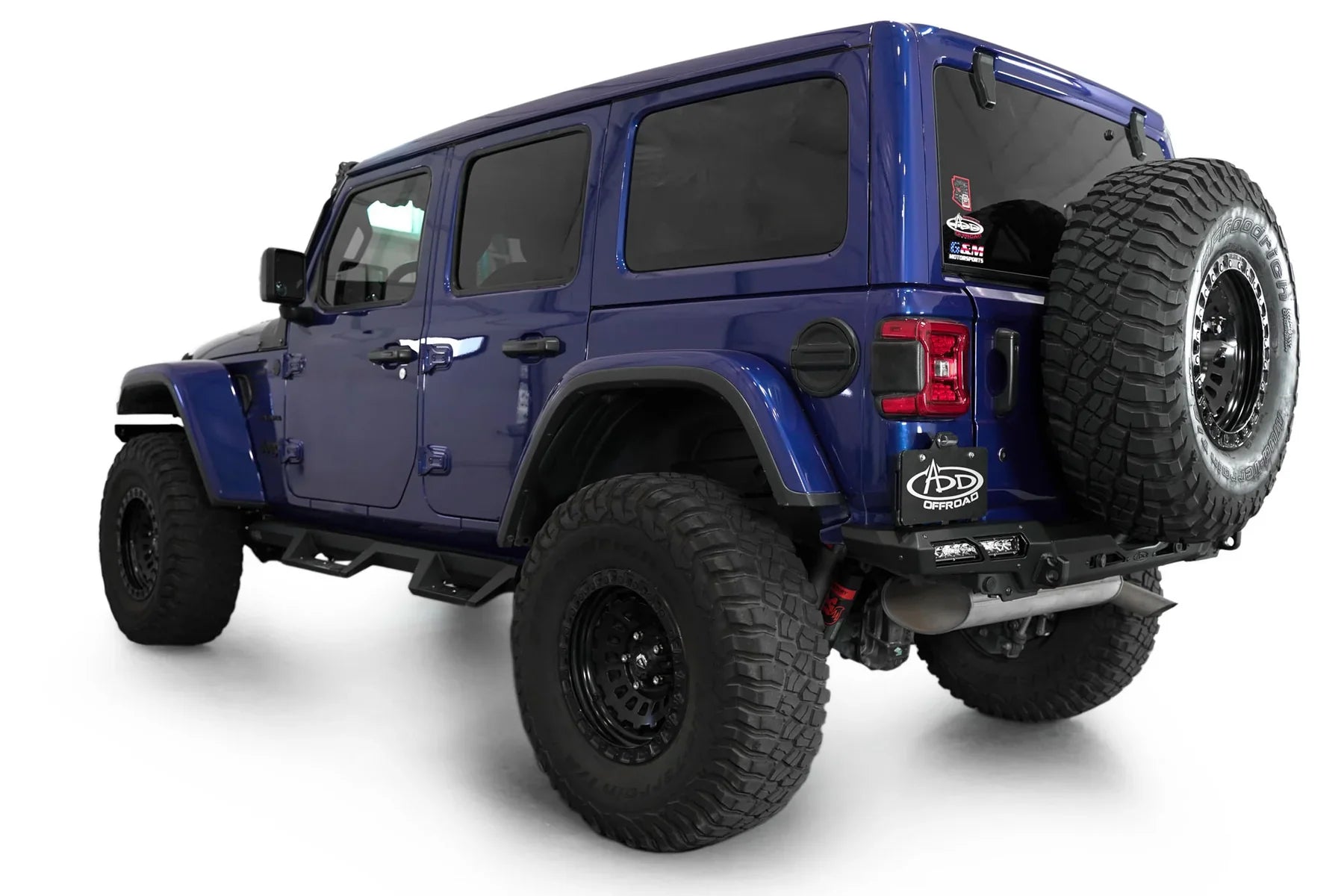 ADD R960191190103 2018 - 2024 Jeep Wrangler JL Phantom Rear Bumper - Rugged Truck Gear