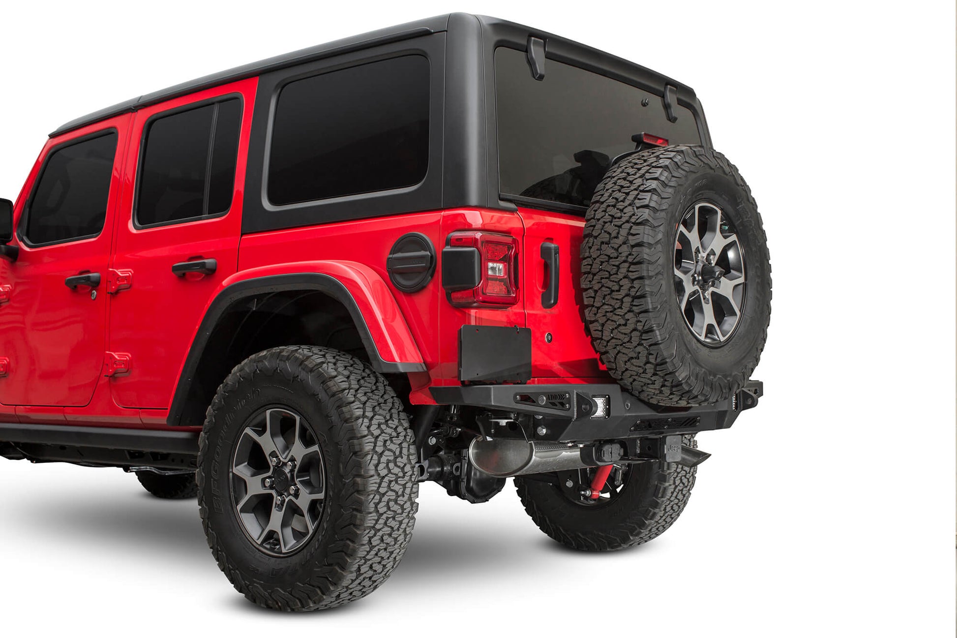 ADD R961321280103 2018 - 2022 Jeep Wrangler JL Stealth Fighter HD Rear Bumper - Rugged Truck Gear