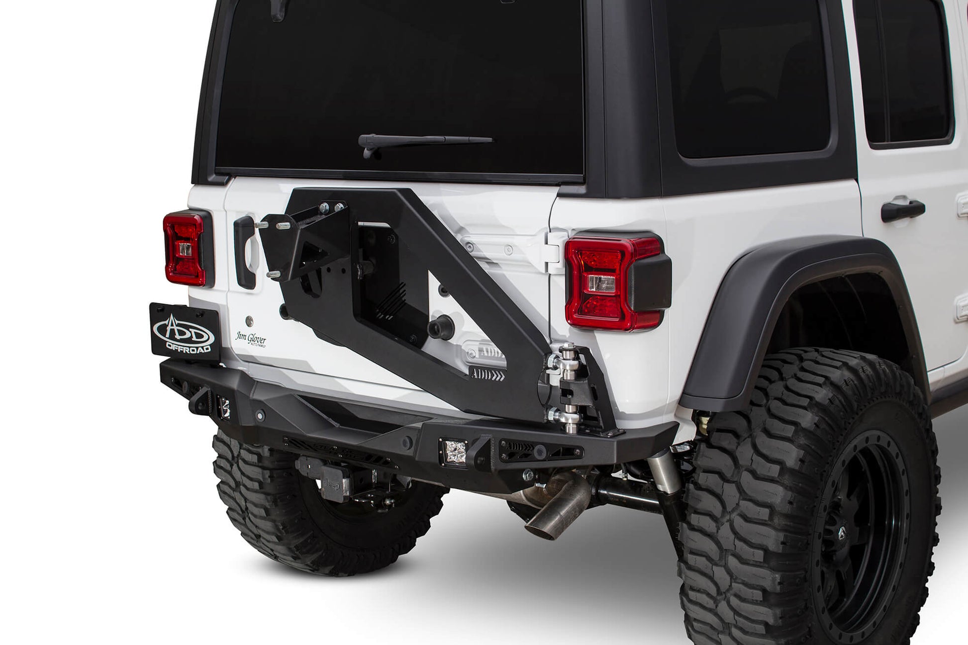 ADD R961321280103 2018 - 2022 Jeep Wrangler JL Stealth Fighter HD Rear Bumper - Rugged Truck Gear