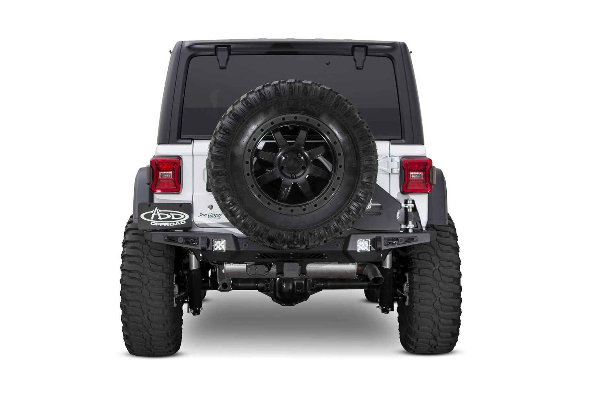 ADD R961321280103 2018 - 2022 Jeep Wrangler JL Stealth Fighter HD Rear Bumper - Rugged Truck Gear