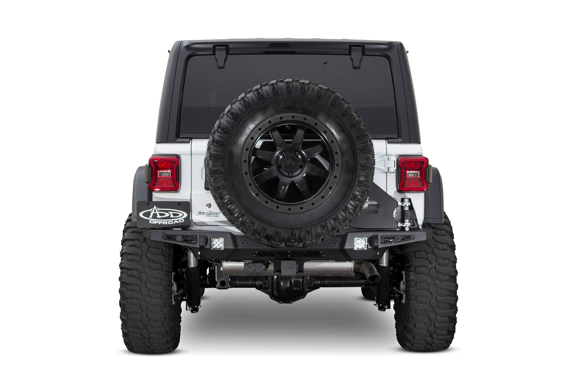 ADD R961321280103 2018 - 2022 Jeep Wrangler JL Stealth Fighter HD Rear Bumper - Rugged Truck Gear