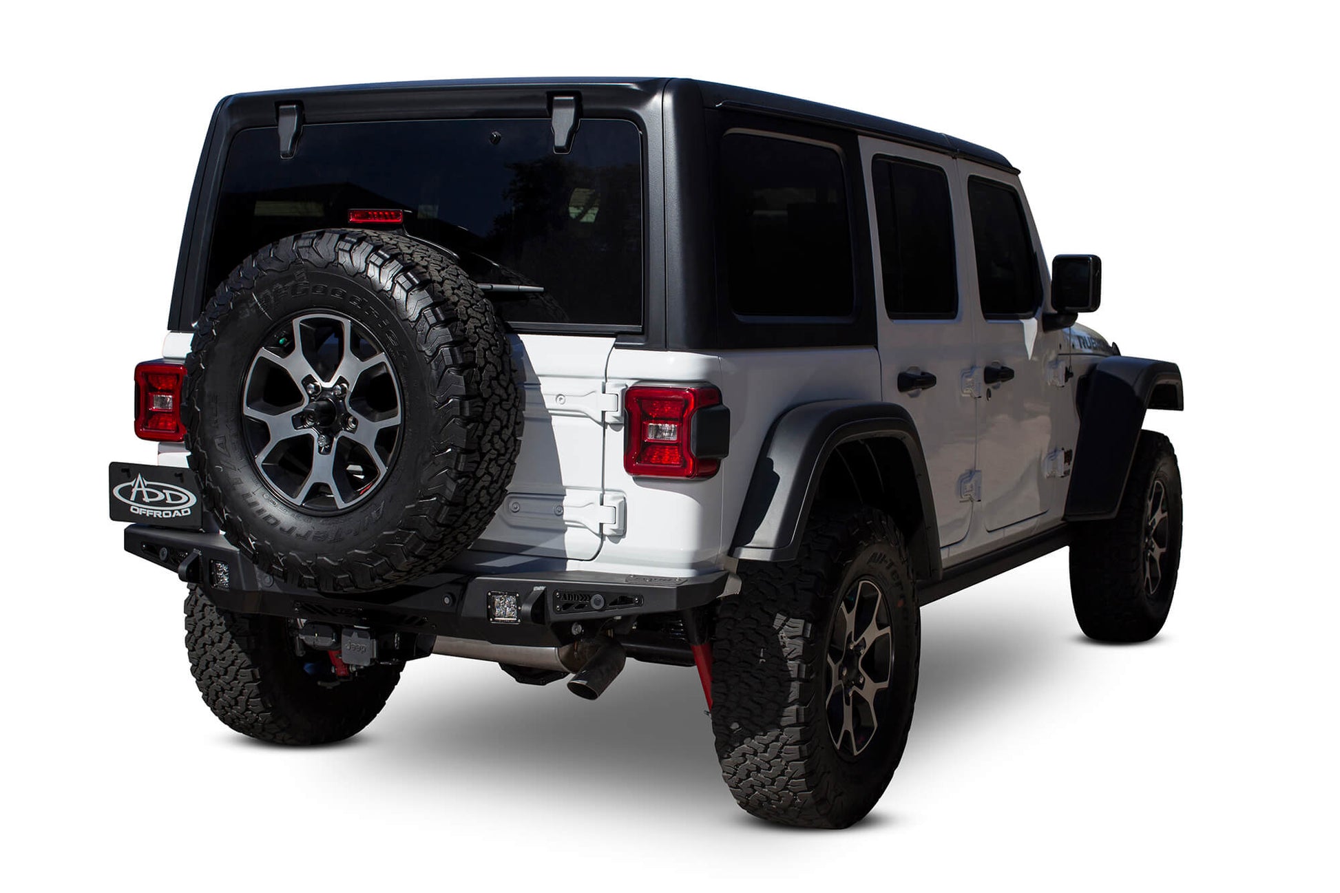 ADD R961321280103 2018 - 2022 Jeep Wrangler JL Stealth Fighter HD Rear Bumper - Rugged Truck Gear