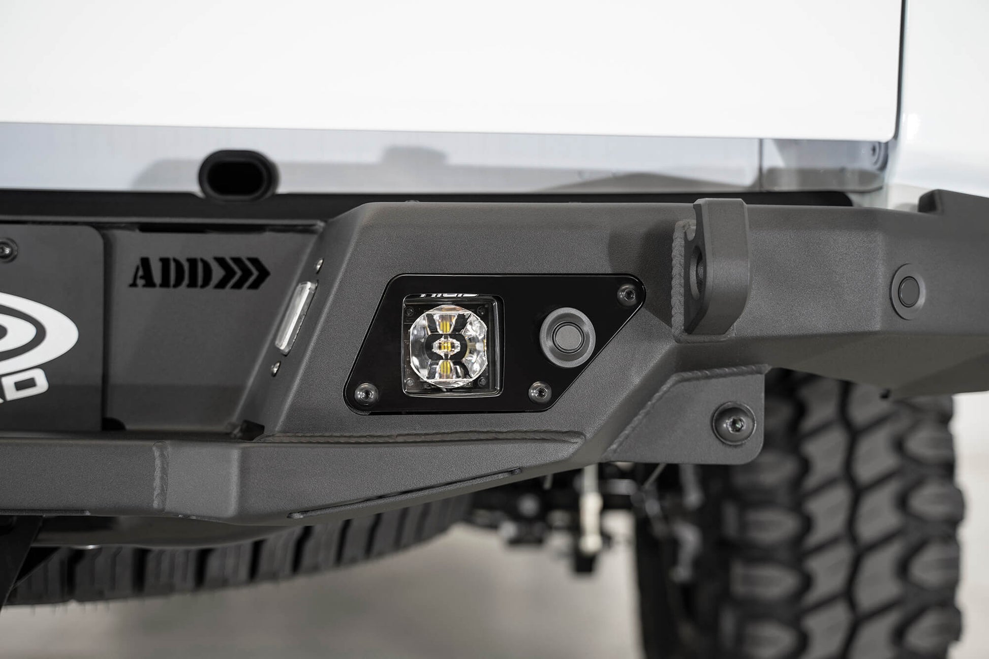 ADD R971241280103 2020 - 2023 Jeep Gladiator JT Stealth Fighter Rear Bumper - Rugged Truck Gear