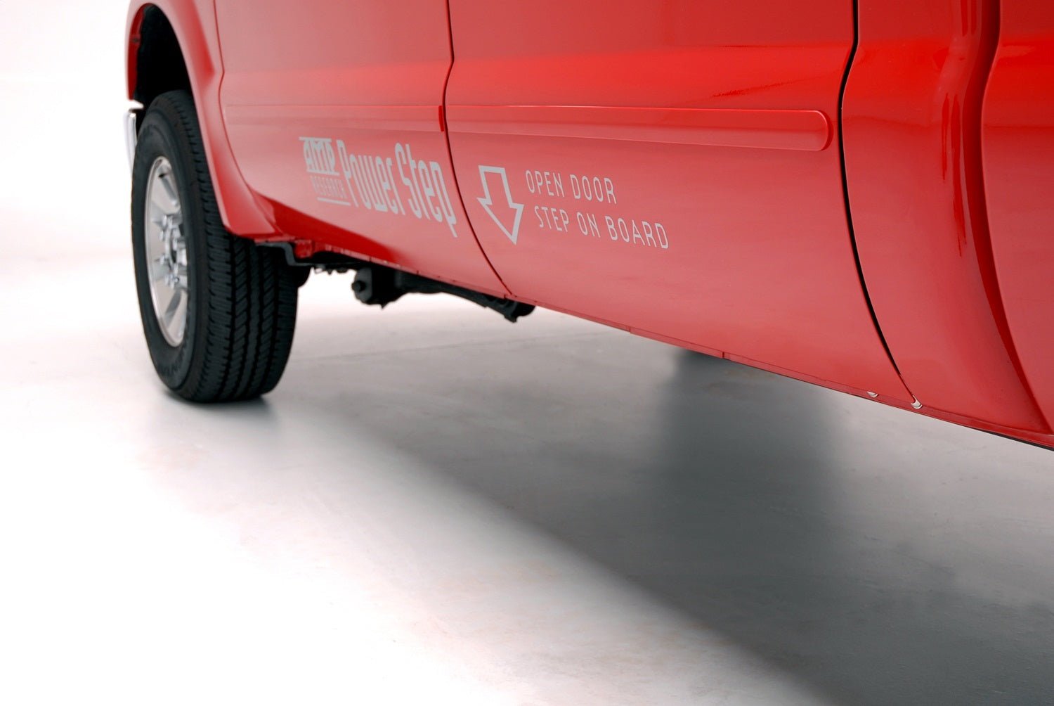 AMP Research PowerStep 75104 - 01A 1999 - 2007 Ford F450 Super Duty Running Board - Rugged Truck Gear