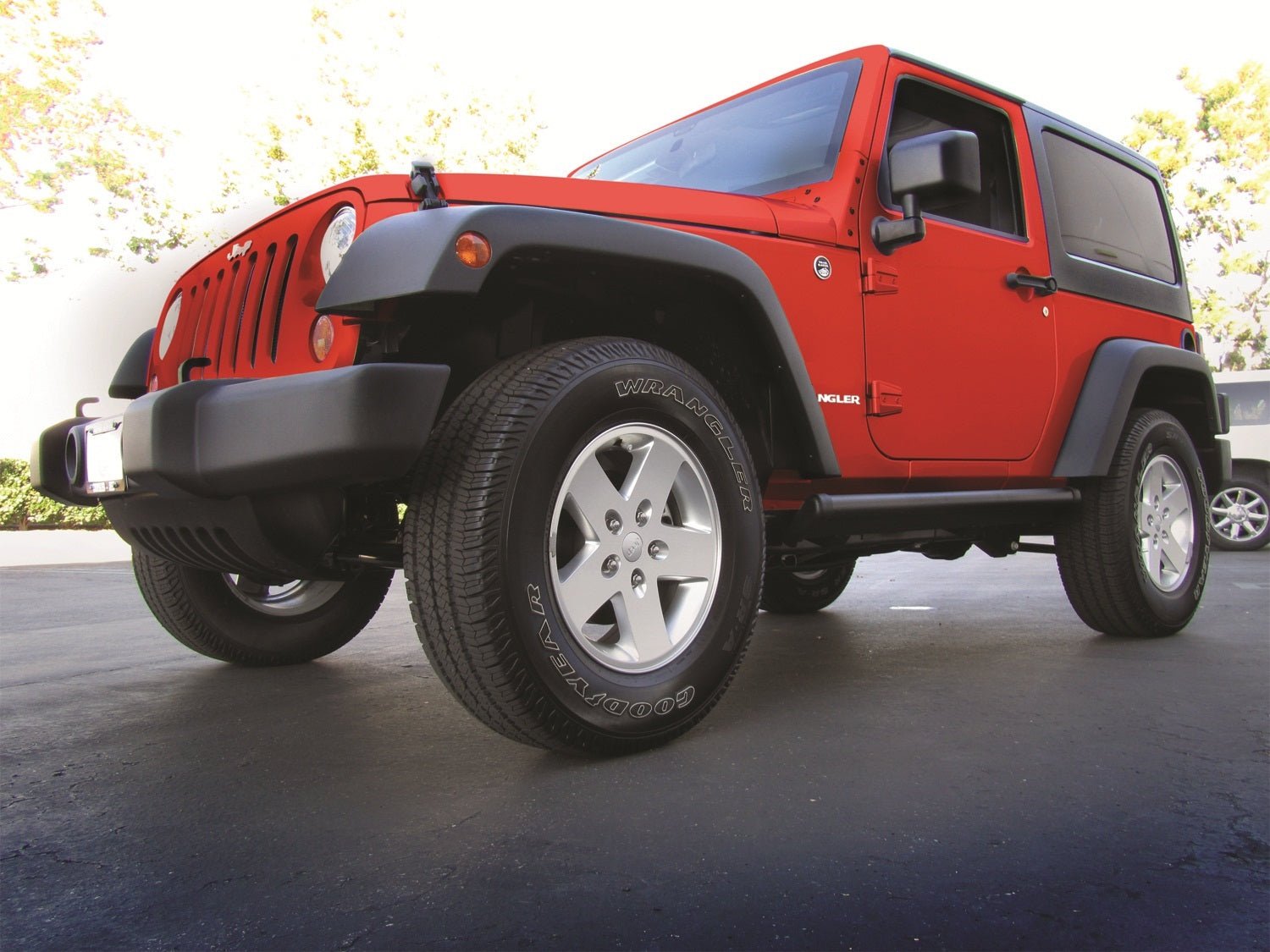 AMP Research PowerStep 75121 - 01A 2009 - 2017 Jeep Wrangler JL Running Board - Rugged Truck Gear