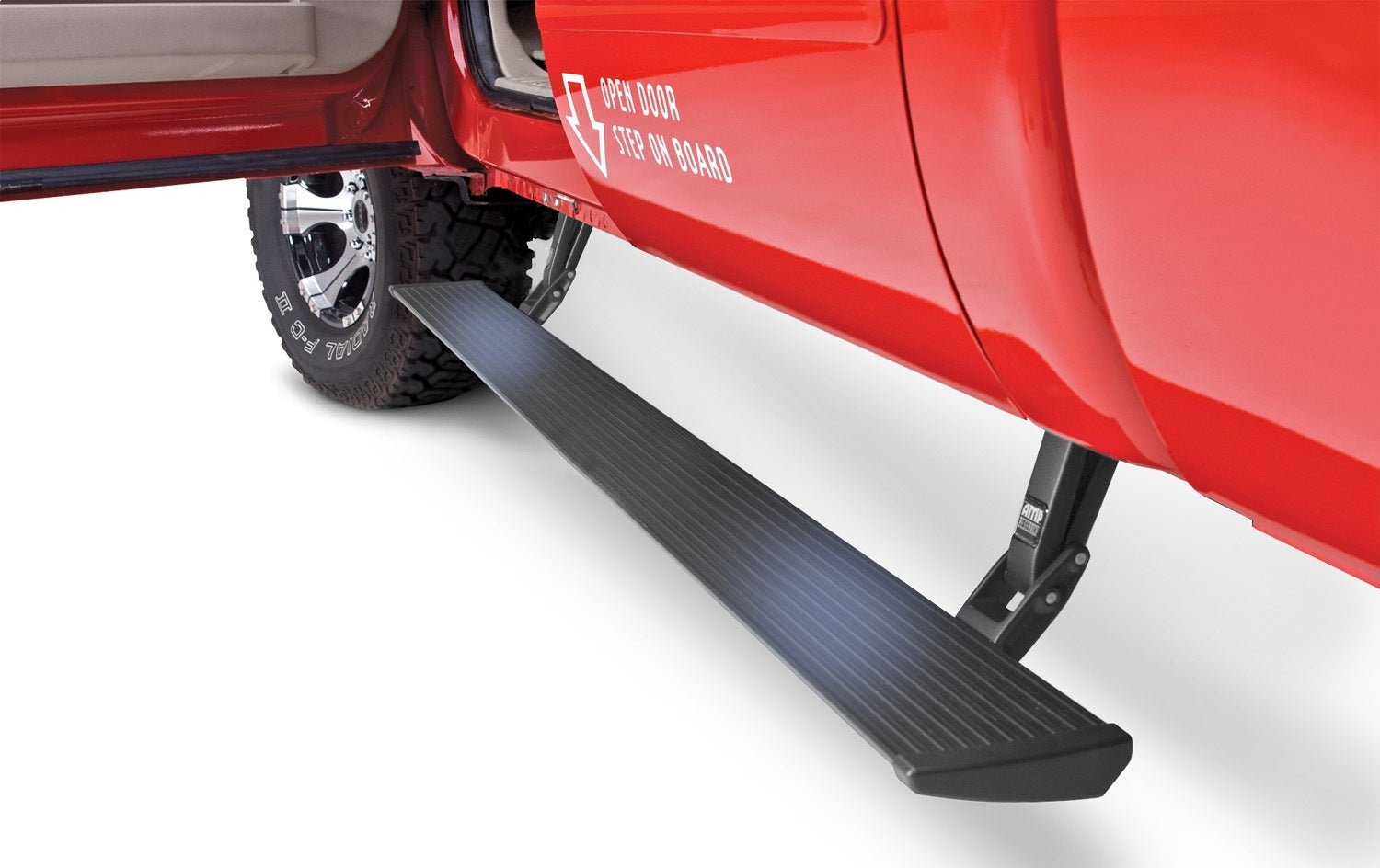 AMP Research PowerStep 75134 - 01A 2002 - 2016 Ford F450 Super Duty Running Board - Rugged Truck Gear