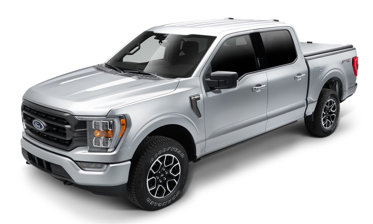 AMP Research PowerStep 76152 - 01A 2021 - 2023 Ford F150 Running Board - Rugged Truck Gear