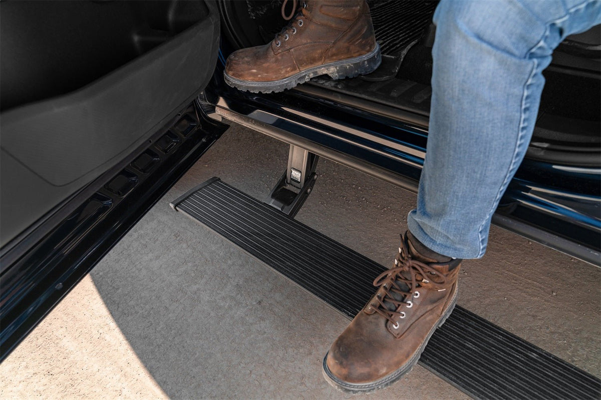AMP Research PowerStep 76253 - 01A 2025 Chevy Silverado 2500/3500 HD Running Board - Rugged Truck Gear