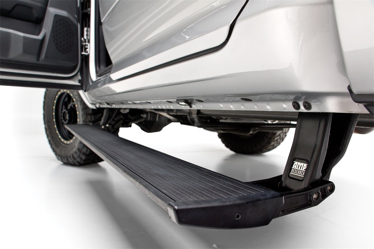 AMP Research PowerStep 76255 - 01A 2022 - 2024 GMC Sierra 1500 Running Board - Rugged Truck Gear