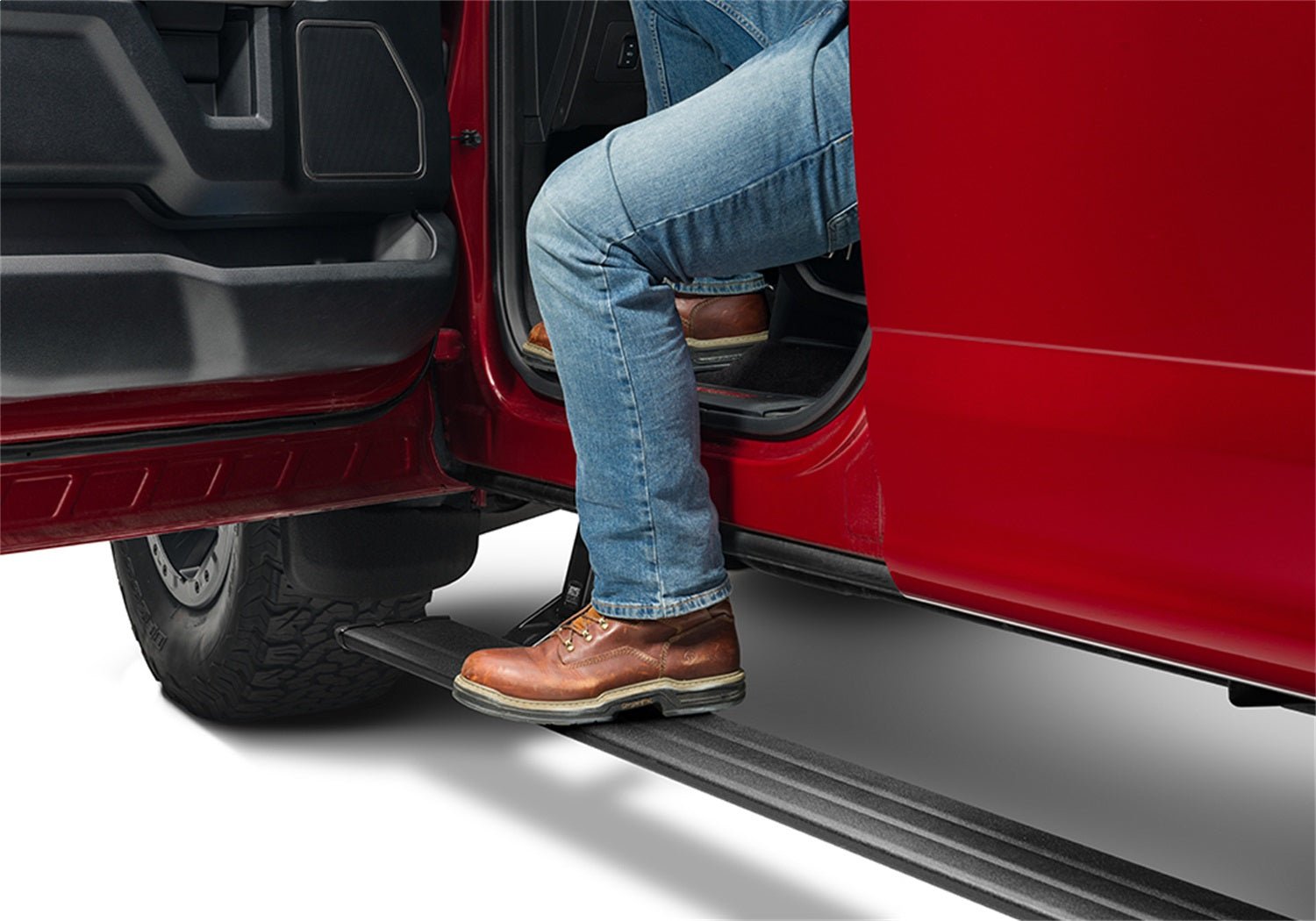 AMP Research PowerStep Smart Series 86253 - 01A 2023 - 2024 Chevy Colorado Running Board - Rugged Truck Gear