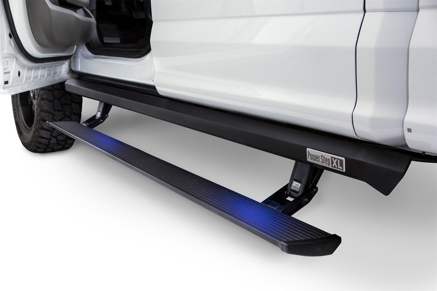 AMP Research PowerStep XL 77121 - 01A 2009 - 2017 Jeep Wrangler JL Running Board - Rugged Truck Gear