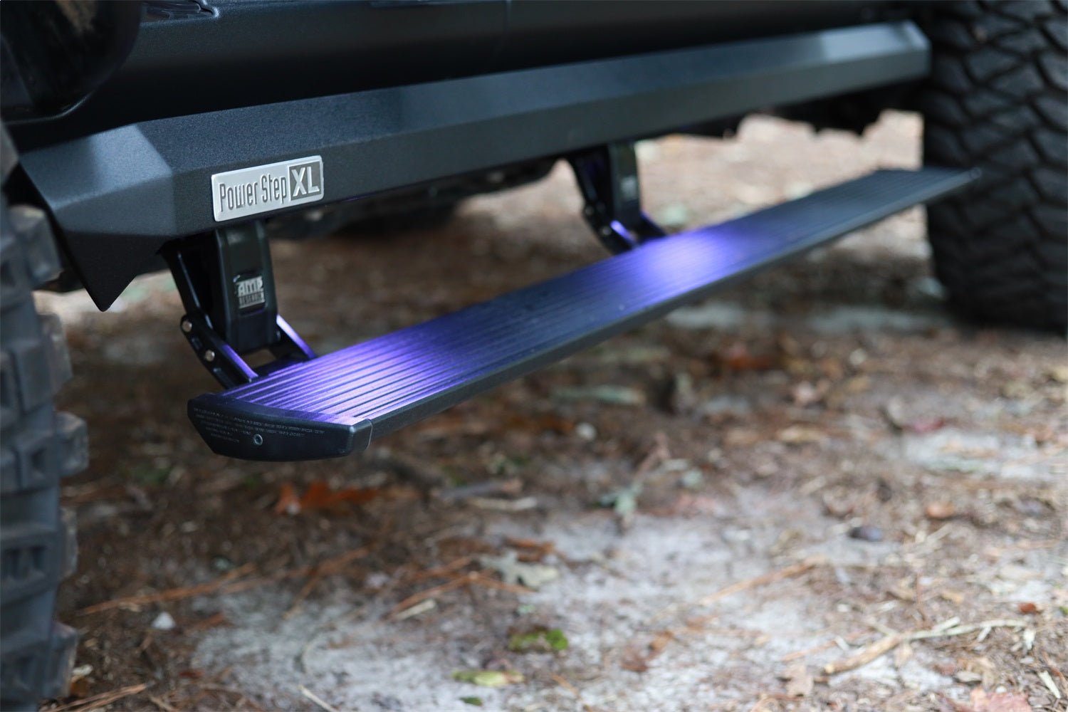 AMP Research PowerStep XL 77121 - 01A 2009 - 2017 Jeep Wrangler JL Running Board - Rugged Truck Gear