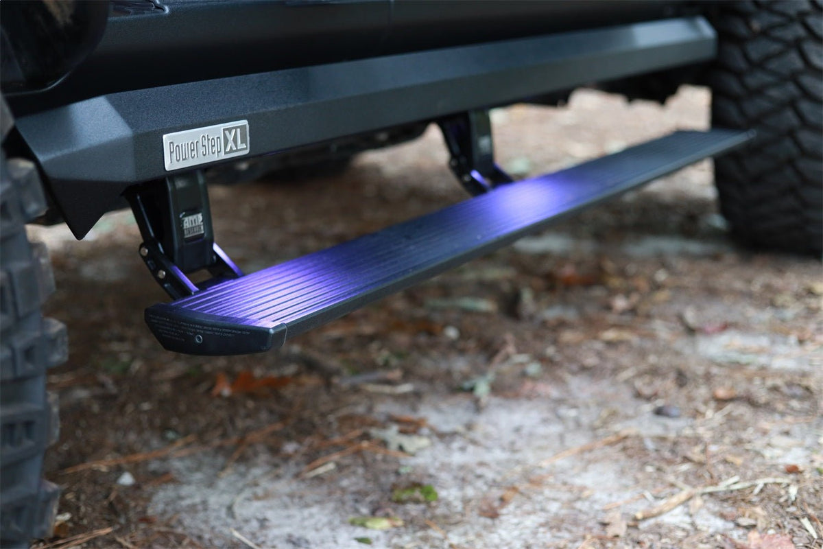 AMP Research PowerStep XL 77126 - 01A 2007 - 2014 GMC Sierra 2500/3500 HD Running Board - Rugged Truck Gear