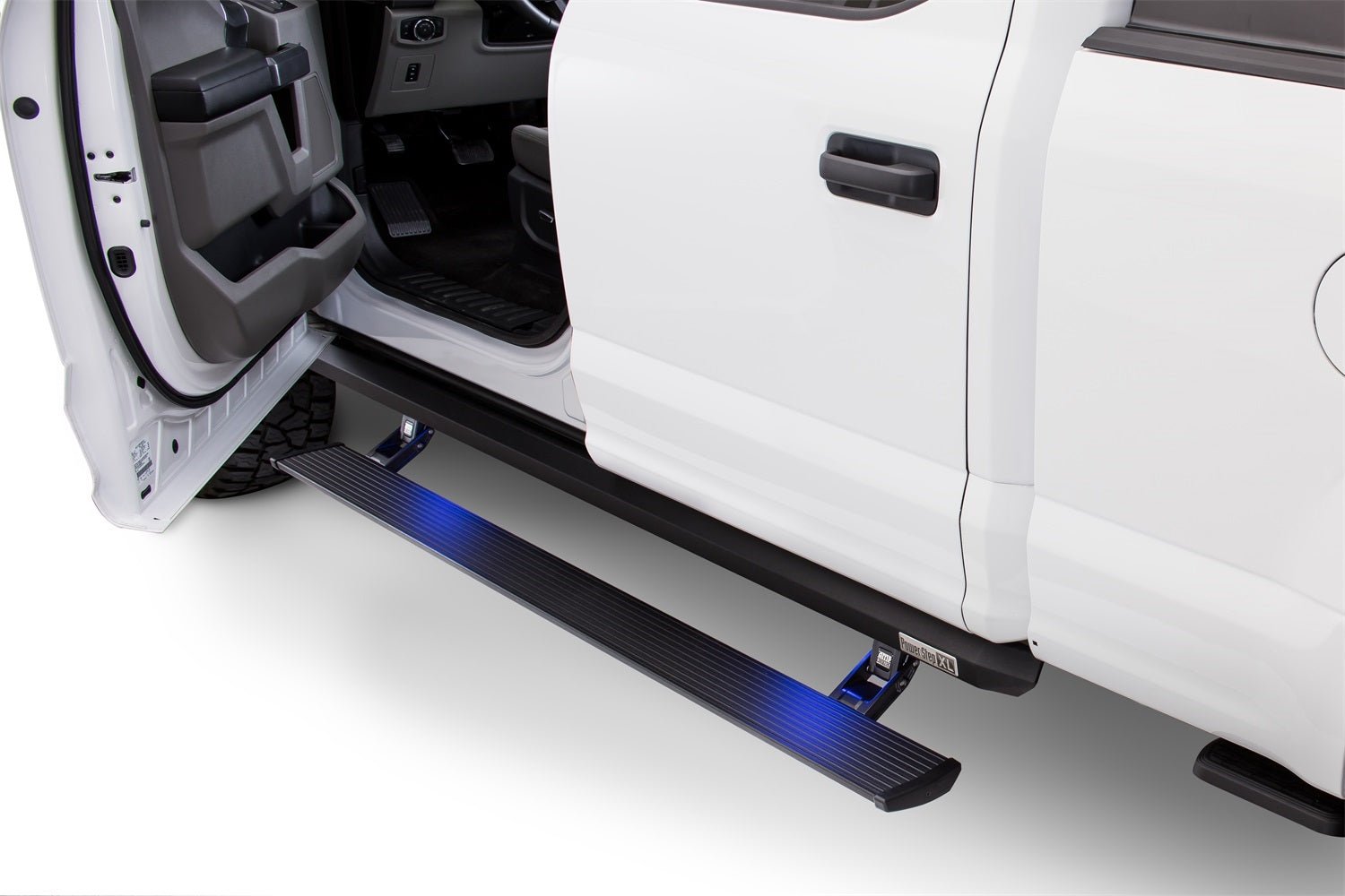 AMP Research PowerStep XL 77151 - 01A 2015 - 2020 Ford F150 Running Board - Rugged Truck Gear