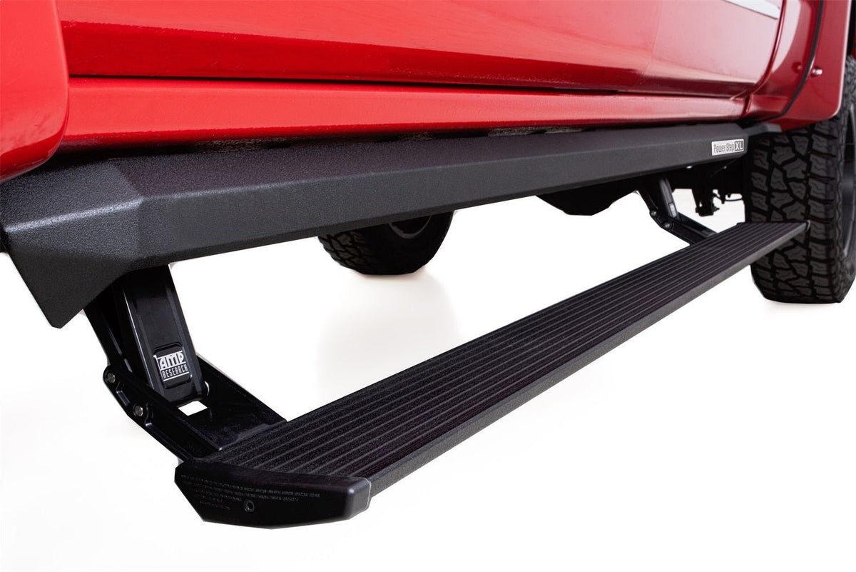 AMP Research PowerStep XL 77154 - 01A 2015 - 2019 GMC Sierra 2500/3500 HD Running Board - Rugged Truck Gear