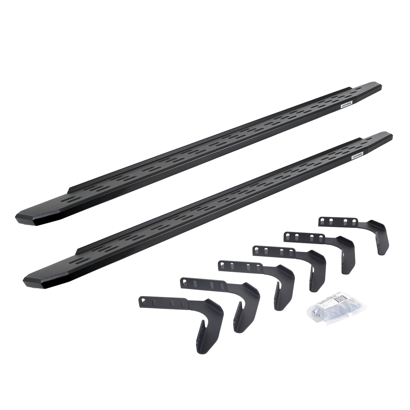 Go Rhino 69618087PC 1999-2016 Ford F250/F350 Super Duty RB Series RB30 Running Boards with Mounting Bracket Kit