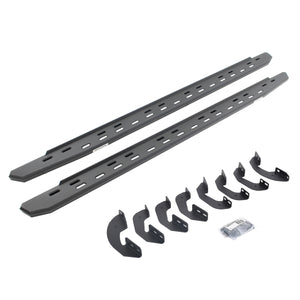 Go Rhino 69641687SPC 2007-2021 Toyota Tundra RB Series RB30 Slim Line Running Boards with Bracket Kit