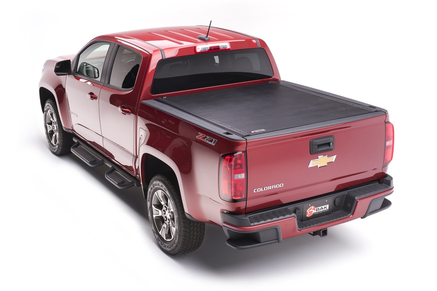 BAK Revolver X2 39125 2015 - 2022 GMC Canyon 8 ft. Bed Hard Rolling Tonneau Cover - Rugged Truck Gear